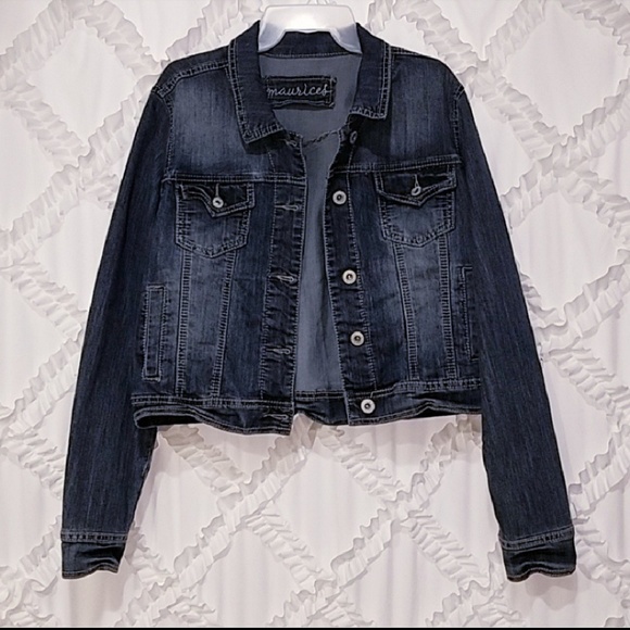 Maurices Denim Jean Jacket size 0 XS - Picture 1 of 6